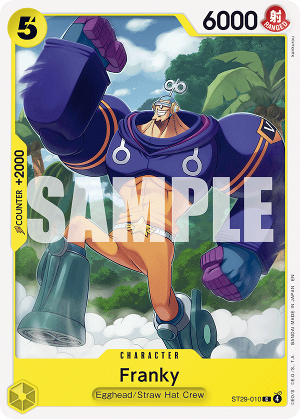 Franky ST29-010 One Piece TCG