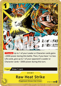 Raw Heat Strike ST29-015 One Piece TCG