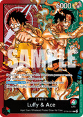 Luffy & Ace ST30-001 One Piece TCG