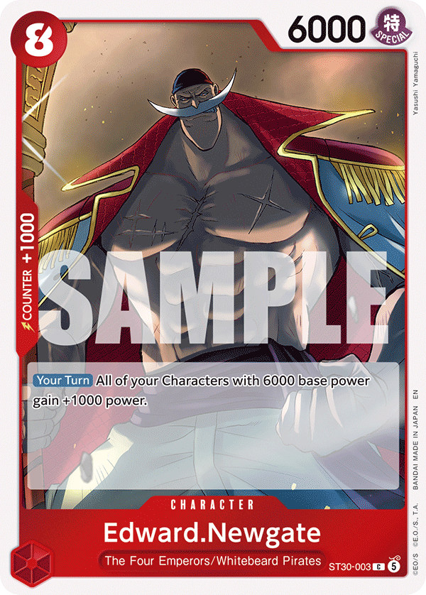 Edward.Newgate ST30-003 One Piece TCG
