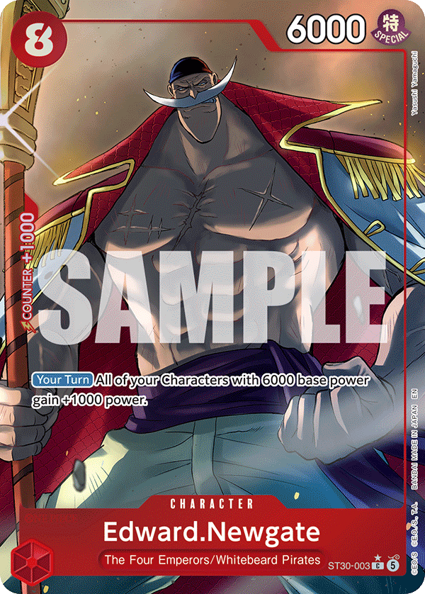 Edward.Newgate (Full Art) ST30-003_p1 One Piece TCG