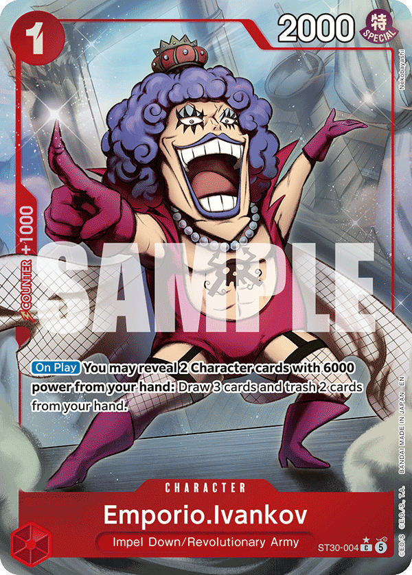 Emporio.Ivankov (Full Art) ST30-004_p1 One Piece TCG
