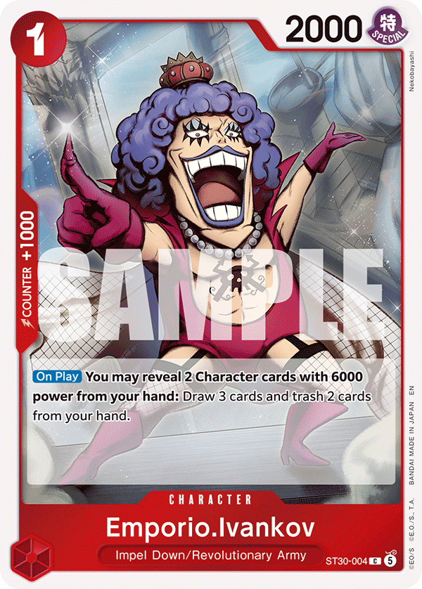 Emporio.Ivankov ST30-004 One Piece TCG