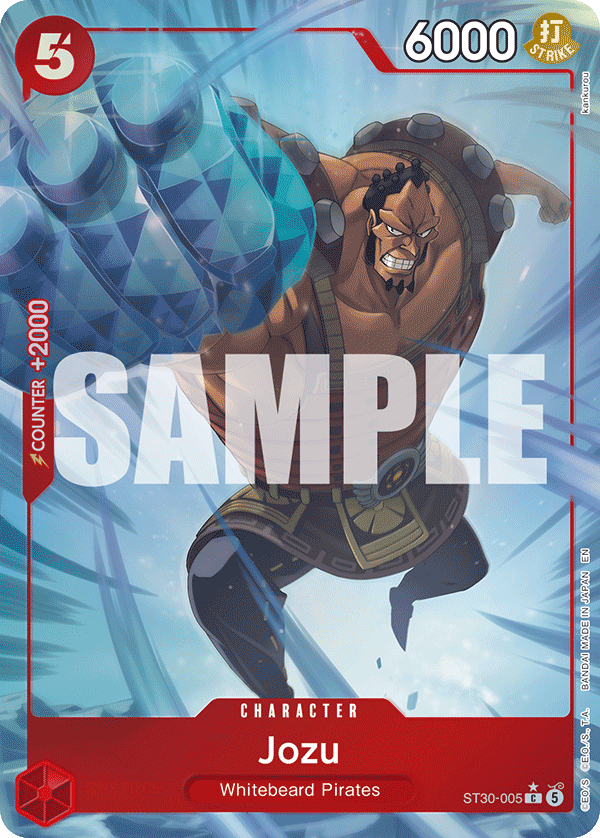 Jozu (Full Art) ST30-005_p1 One Piece TCG