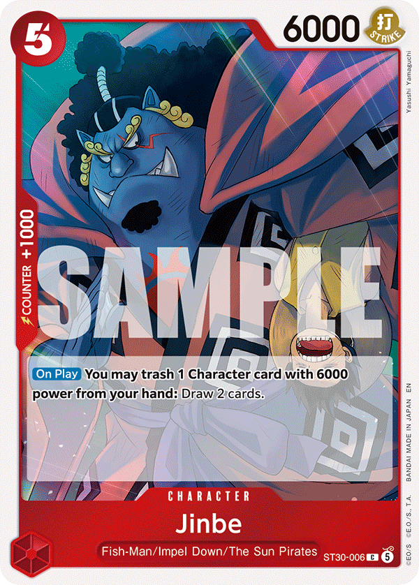 Jinbe ST30-006 One Piece TCG
