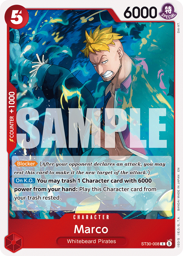 Marco ST30-008 One Piece TCG
