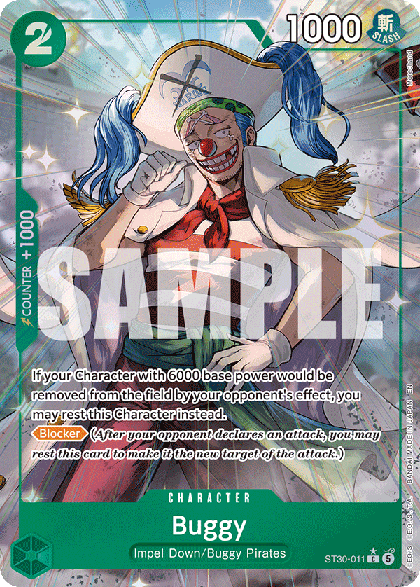 Buggy (Full Art) ST30-011_p1 One Piece TCG