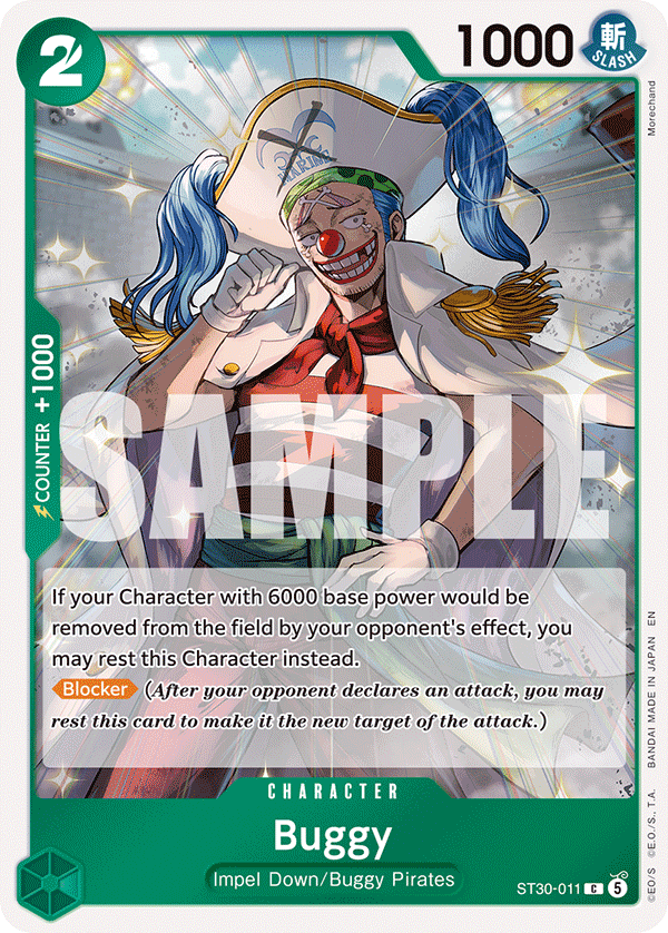 Buggy ST30-011 One Piece TCG