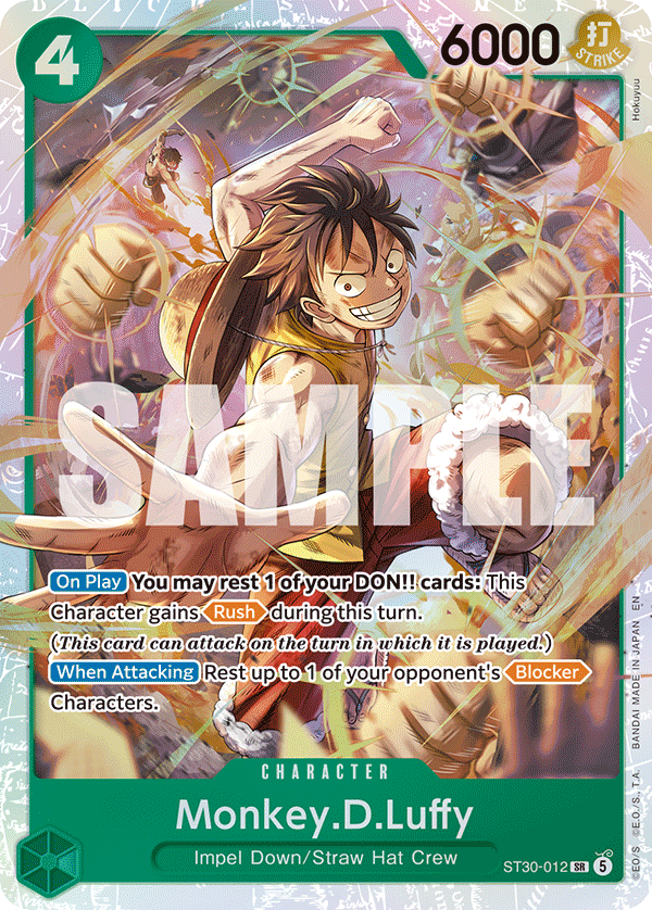 Monkey.D.Luffy ST30-012 One Piece TCG