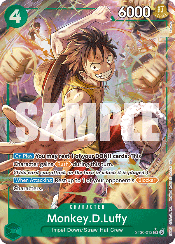 Monkey.D.Luffy (Parallel) ST30-012_p1 One Piece TCG
