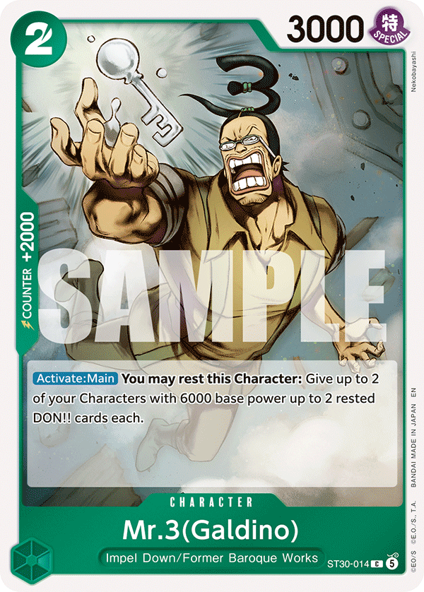 Mr.3(Galdino) ST30-014 One Piece TCG