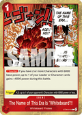 The Name of This Era Is "Whitebeard"!! ST30-015 One Piece TCG