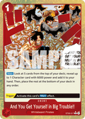 And You Get Yourself in Big Trouble!! (Parallel) ST30-017_p1 One Piece TCG