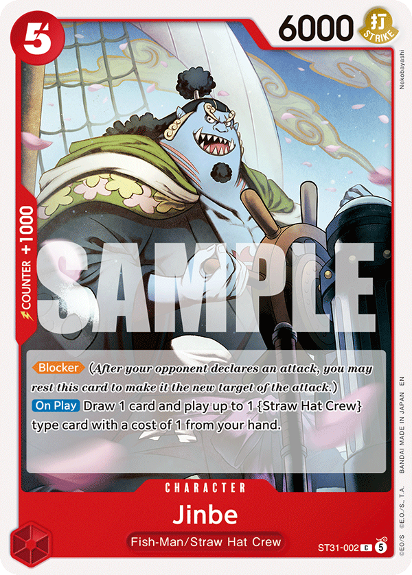 Jinbe ST31-002 One Piece TCG
