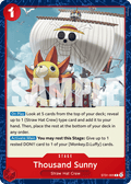 Thousand Sunny ST31-005 One Piece TCG
