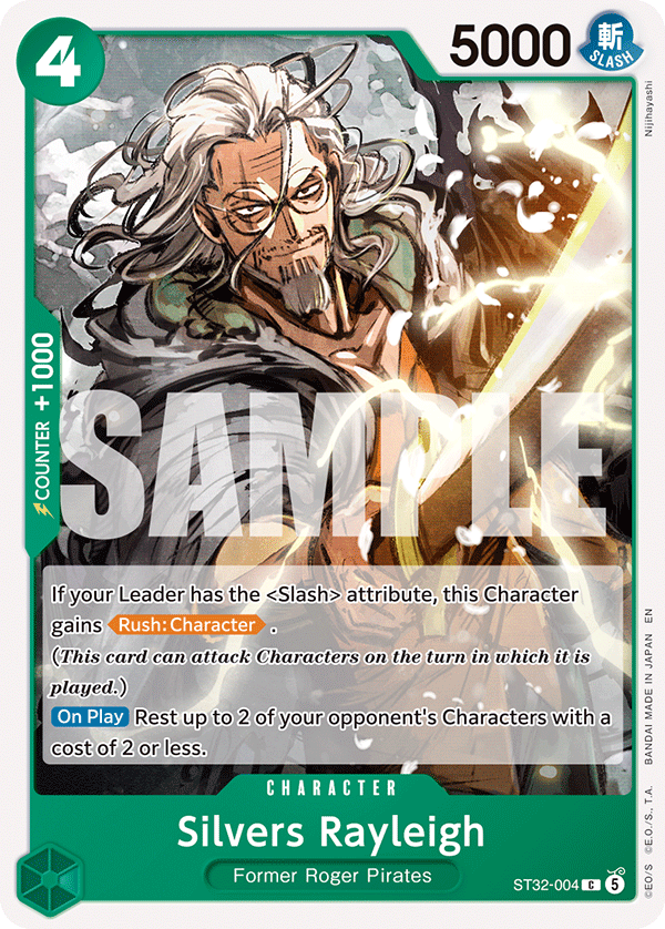 Silvers Rayleigh ST32-004 One Piece TCG