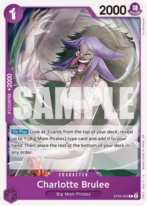 Charlotte Brulee ST34-003 One Piece TCG