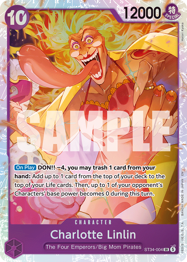 Charlotte Linlin ST34-004 One Piece TCG