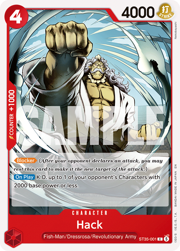 Hack ST35-001 One Piece TCG