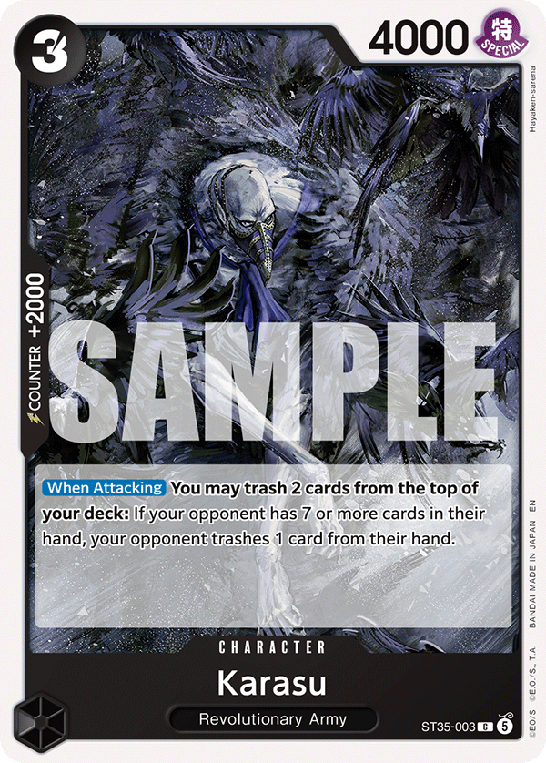 Karasu ST35-003 One Piece TCG