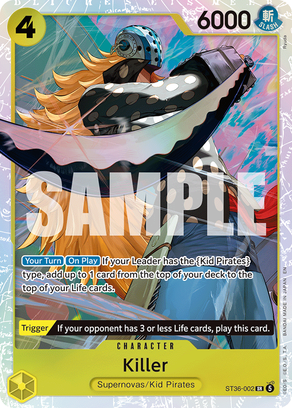 Killer ST36-002 One Piece TCG