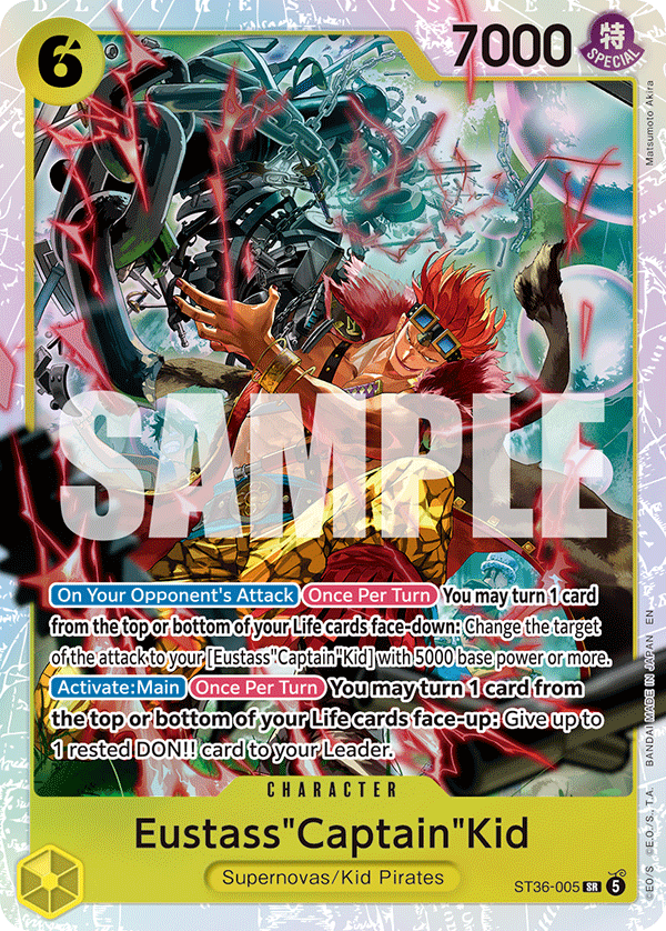 Eustass"Captain"Kid (ST36-005) ST36-005 One Piece TCG