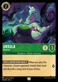 Ursula - Deceiver Disney Lorcana card