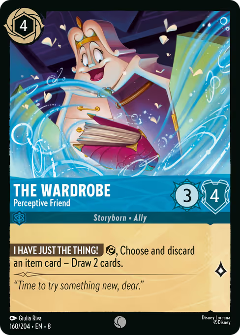 The Wardrobe - Perceptive Friend Disney Lorcana card