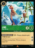 Ling - Snow Warrior Disney Lorcana card
