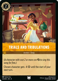 Trials and Tribulations Disney Lorcana card