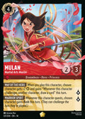 Mulan - Martial Arts Master Disney Lorcana card