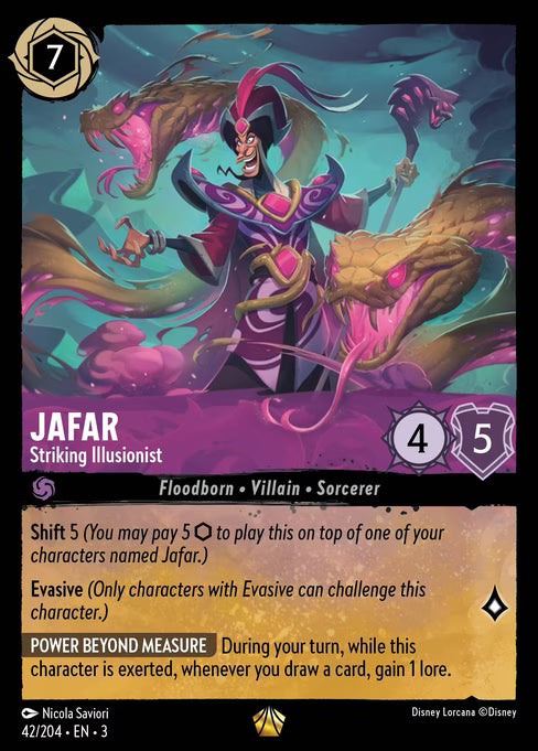 Jafar - Striking Illusionist Disney Lorcana card
