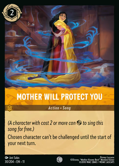 Mother Will Protect You Disney Lorcana card