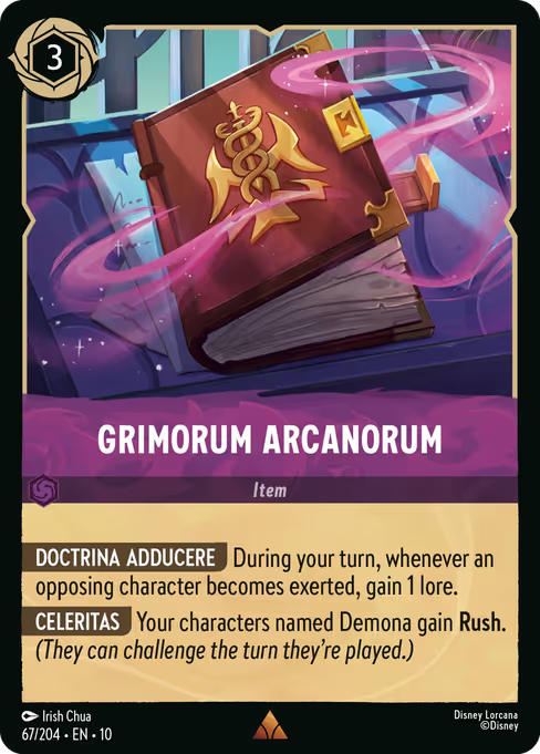 Grimorum Arcanorum Disney Lorcana card