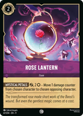 Rose Lantern Disney Lorcana card