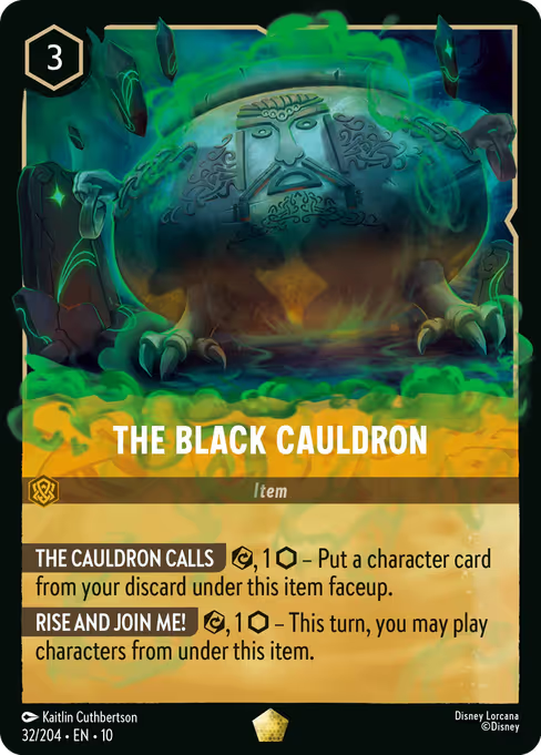 The Black Cauldron Disney Lorcana card