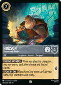 Hudson - Determined Reader Disney Lorcana card
