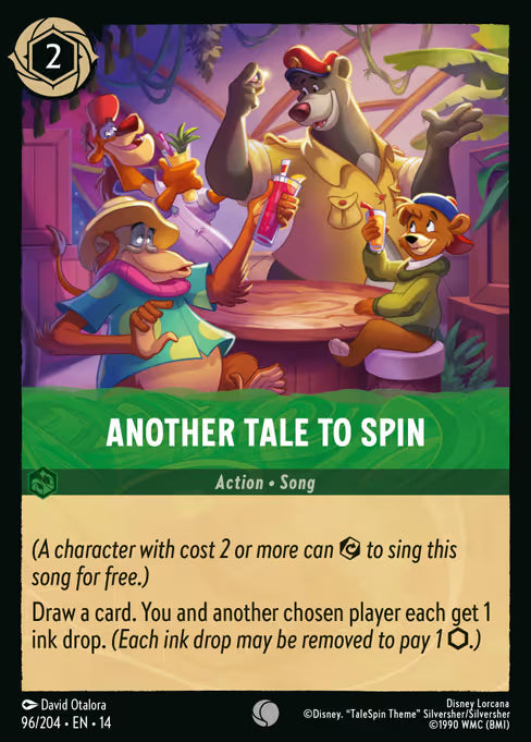 Another Tale to Spin Disney Lorcana card