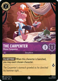 The Carpenter - Dinner Companion Disney Lorcana card