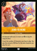 Zero to Hero Disney Lorcana card