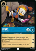Dewey - Showy Nephew Disney Lorcana card