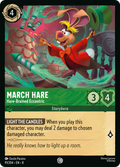 March Hare - Hare-Brained Eccentric Disney Lorcana card