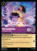 Pocahontas - Following the Wind Disney Lorcana card