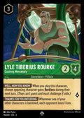 Lyle Tiberius Rourke - Cunning Mercenary Disney Lorcana card
