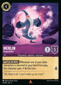 Merlin - Shapeshifter Disney Lorcana card
