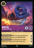 Mor'du - Savage Cursed Prince Disney Lorcana card