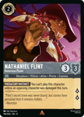 Nathaniel Flint - Notorious Pirate Disney Lorcana card