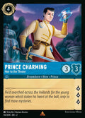 Prince Charming - Heir to the Throne Disney Lorcana card