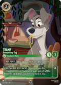 Tramp - Enterprising Dog Disney Lorcana card