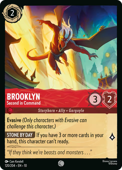 Brooklyn - Second in Command Disney Lorcana card
